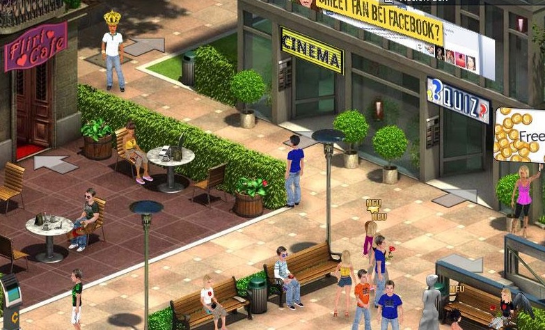 monde virtuel multijoueur